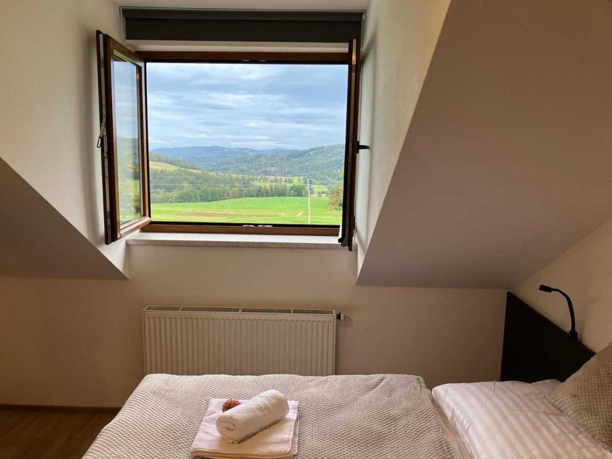 Apartman Nahore Vacov Exterior foto